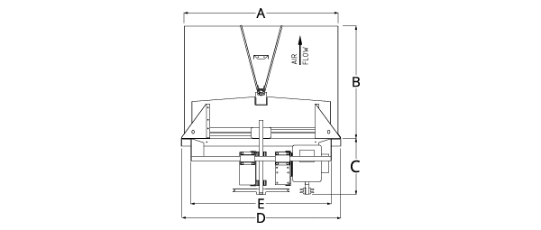 Dimensional Drawing for the UBS Model